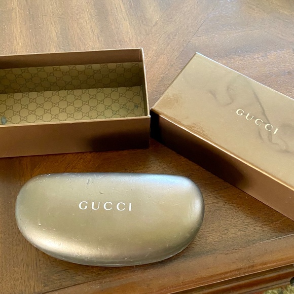 GUCCI Never Worn Wayfarer Tortoise Sunglasses w/ Box & Case - Picture 3 of 12